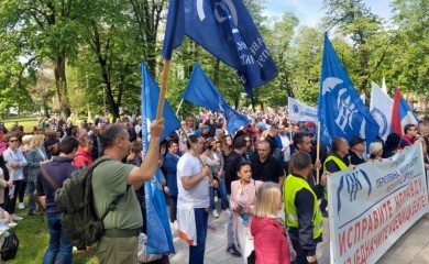 Mišić na protestima poručila: Postoje dvije opcije – da se dogovorimo ili smo spremni da otmemo