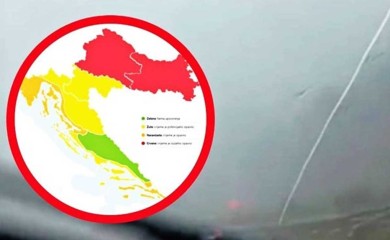 Nevrijeme stiglo u region: U Sloveniji i Hrvatskoj grad razbijao šajbe