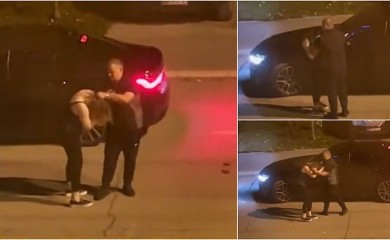 Muškarac fizički nasrnuo na ženu nasred ulice u Mladenovcu