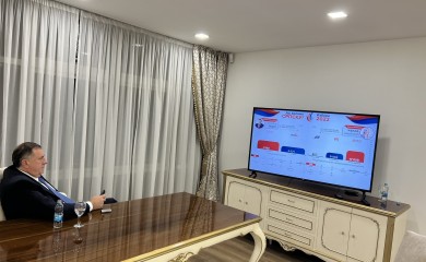 Dodik objavio prve rezultate na Twitter profilu