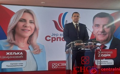KOVAČEVIĆ: "Pričekaćemo još malo da se zvanično objavi da je Željka Cvijanović pobijedila"