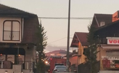 Gorio pomoćni objekat u banjalučkom naselju Petrićevac