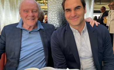 Federer i Entoni Hopkins zapalili internet