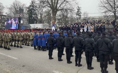 Delegacija Srba sa Kosova i Metohije na proslavi Dana Republike
