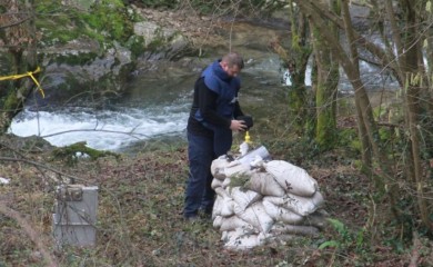 Uspješno završena akcija: Uklonjena zaostala avio-bomba iz rijeke Suturlije