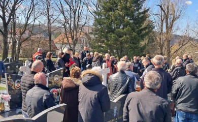 Sahranjen Marinko Bjelica, otac troje poginulih boraca Vojske Republike Srpske