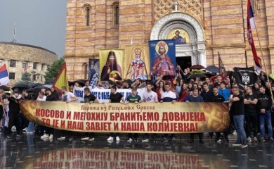 Služen moleban za Kosovo i Metohiju u Banjaluci
