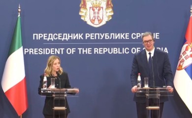 Đorđa Meloni: Vučić je vrlo jasan kada priča, a takva sam i ja VIDEO