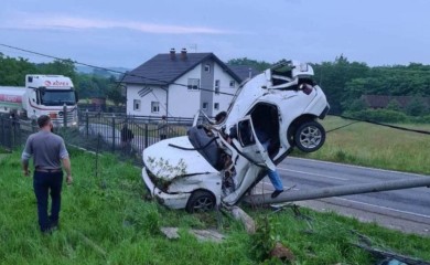 Izgubljen život zbog neprilagođene brzine: Nastradao otac šestoro djece VIDEO