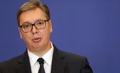 Vučić, Makron i Šolc na sastanku u Pragu