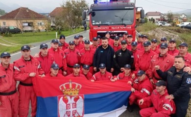 Spasilački timovi iz Srbije dočekani u Bratuncu: Zahvalnost za pomoć FBiH