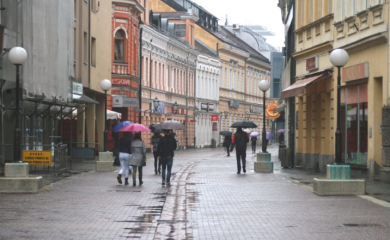Jutro oblačno sa slabom kišom, potom prestanak padavina