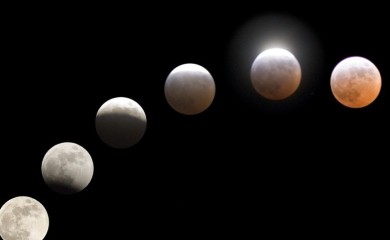 Potpuno pomračenje Mjeseca u utorak, 8. novembra