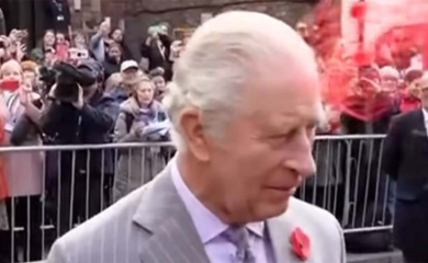 Muškarac bacao jaja na kralja Čarlsa pa uhapšen (VIDEO)