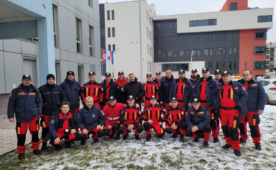 Specijalistički tim za traganje i spasavanje iz Republike Srpske krenuo u Tursku (VIDEO)