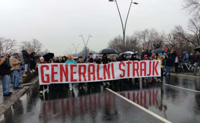Generalni štrajk u Srbiji
