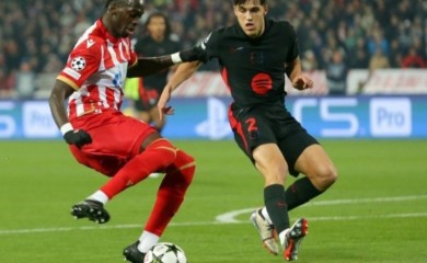 Crvena zvezda u Beogradu poražena od Barselone