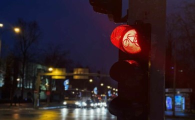 U svijetu odavno normalno: "Čudo" u Banjaluci - semafor za bicikliste