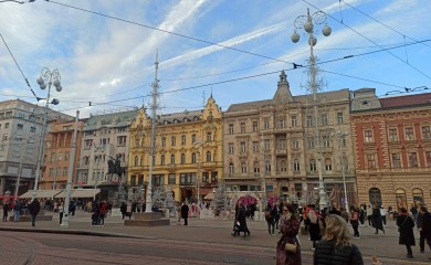 Incident na Trgu bana Jelačića: Pretučen mladić, zadobio teške povrede