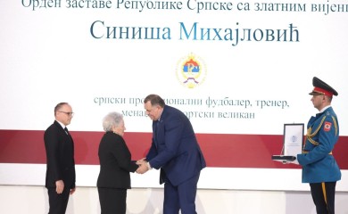 Mihajlović posthumno odlikovan Ordenom zastave Srpske sa zlatnin vijencem