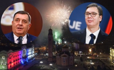 Dodik i Vučić dogovorili: Sinhronizovani vatromet u svim gradovima Srpske i u Beogradu