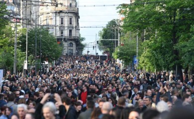 Protestni skup "Srbija protiv nasilja"