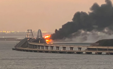 Poginule tri osobe u eksploziji na Krimskom mostu