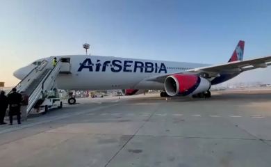 Avion Er Srbije sletio u Rijad, povratak u Beograd sa oko 170 putnika