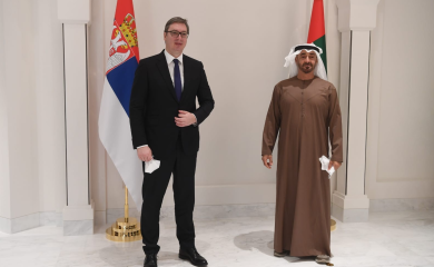 Vučić ugostio Muhameda bin Zajeda