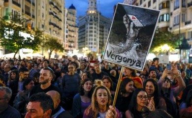 “Ubice, ubice”: Veliki protest u Valensiji zbog loše reakcije vlasti na poplave