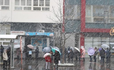 Zahlađenje sutra donosi snijeg