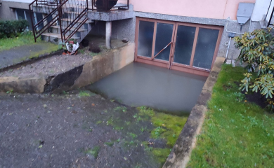 Poplavljeni podrumi u Gradišci, vodostaji naglo rastu