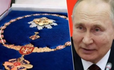 Ne smiruje se bura oko dodjele ordena Vladimiru Putinu