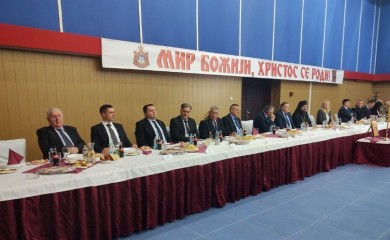 Počeo prijem povodom pravoslavnog Božića