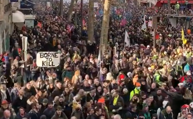 Protesti u Francuskoj: Blizu milion ljudi na ulicama (VIDEO)