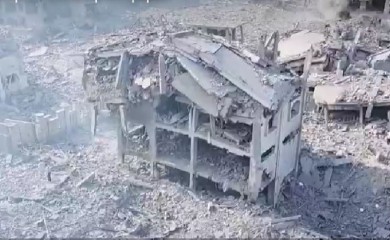 Naselje El Rimel u Gazi pretvoreno u prah i pepeo (VIDEO)