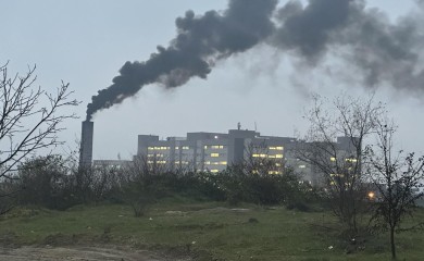 Gust dim iz UKC Srpske se širio skoro do centra