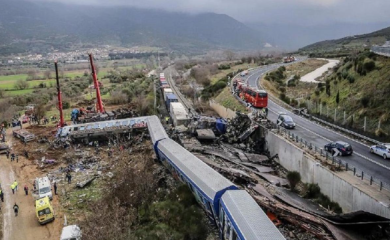 Hiljade demonstranata u Atini zbog željezničke nesreće