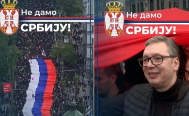 OBJAVLJEN SPOT Poziv na svenarodni skup u Beogradu danas u 19 časova VIDEO