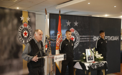 Partizan se oprostio od Miodraga Ješića