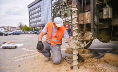 Počela ispitivanja terena na Krašovom parkingu u Banjaluci
