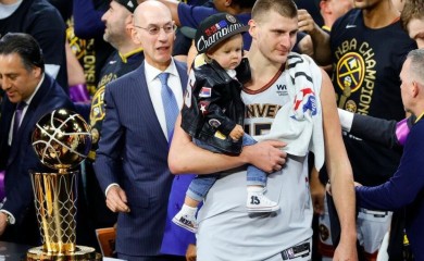 Najljepši trenutak: Jokićeva ćerkica „ukrala“ šou FOTO, VIDEO