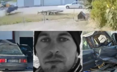 “Audi” velikom brzinom udario u zid: Isplivao snimak smrtonosne nesreće u BiH