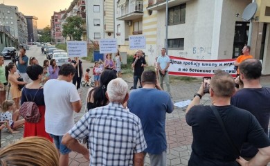 Mještani banjalučkog naselja poslali jasnu poruku: Hoćemo školu, nećemo zgrade VIDEO