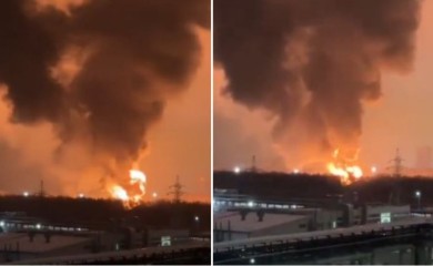 Ukrajina tokom noći izvela masovni napad dronovima na Rusiju (VIDEO)