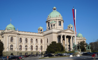 Skupština Srbije zatvorena iz bezbjednosnih razloga