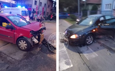 U udesu u centru Banjaluke povrijeđeni vozači