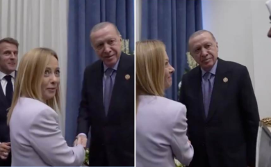"Prelijepa si, ali nemoj više da pušiš": Đorđa Meloni pocrvenila zbog komentara Erdogana (Video)