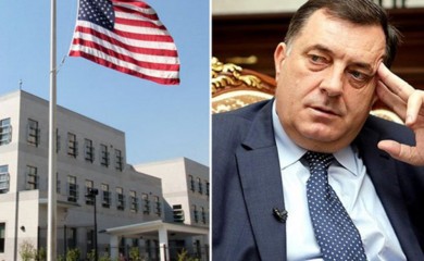 Američka ambasada optužila Dodika: Glavna prepreka evropskoj budućnosti BiH