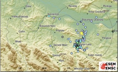 Banjaluku prodrmao zemljotres